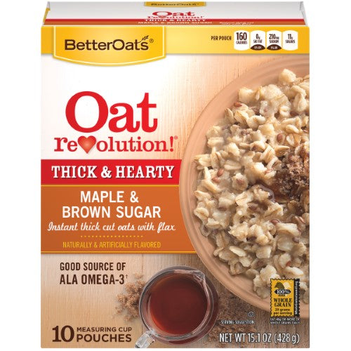Malt O Meal Cereal Maple & Brown Sugar; 15.1 Ounces; 6 Per Case - High Mart Wholesale