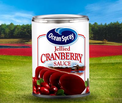 Ocean Spray Jellied Cranberry Sauce; 14 Ounces; 24 Per Case