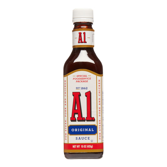 A.1. Original Steak Sauce Bottle; 15 Ounce; 12 Per Case - High Mart Wholesale