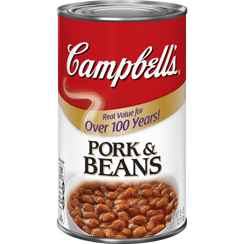 Campbell's Bean Pork & Bean; 53.25 Ounces; 12 Per Case - High Mart Wholesale