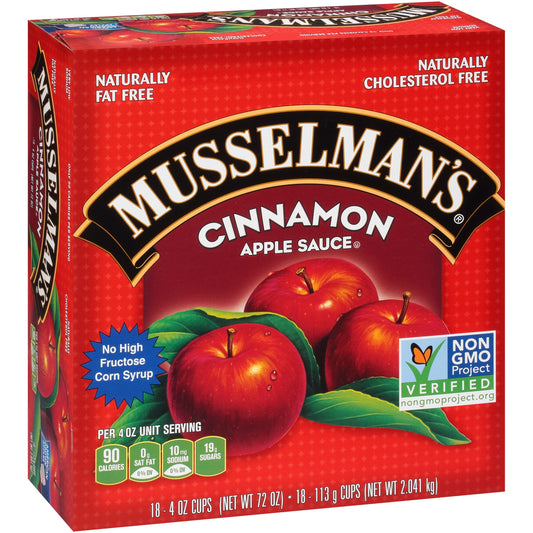 Musselman's Cinnamon Apple Sauce; 72 Ounces; 4 Per Case