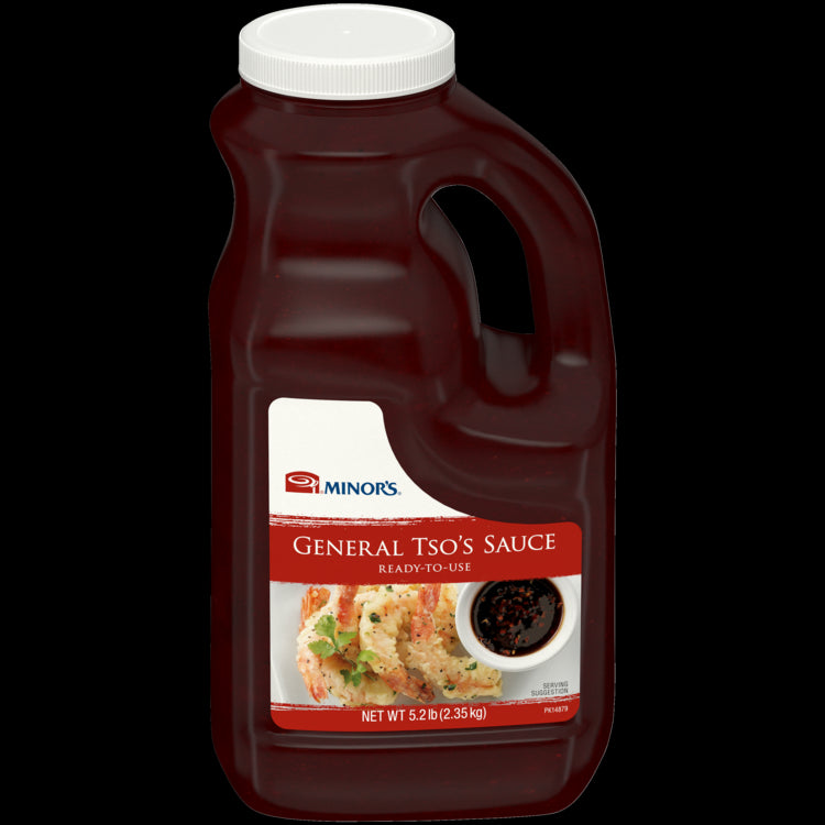 Minor's Ready To Use General Tso's Sauce; 0.5 Gallon; 4 Per Case - High Mart Wholesale