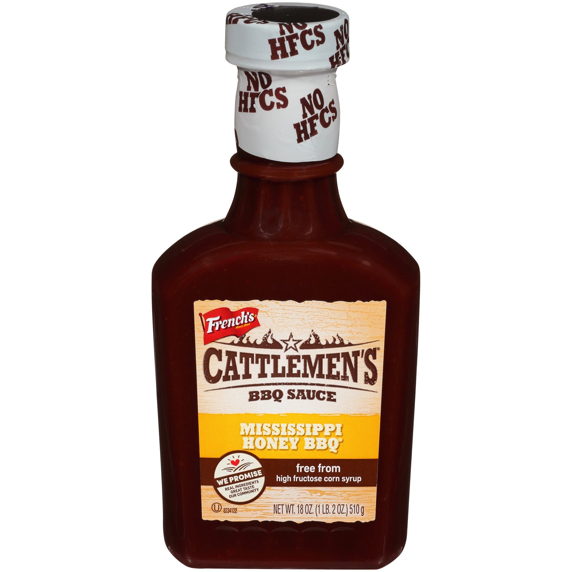 Cattlemen's Select Golden Honey Bbq Sauce Bottle; 18 Ounce; 12 Per Case - High Mart Wholesale