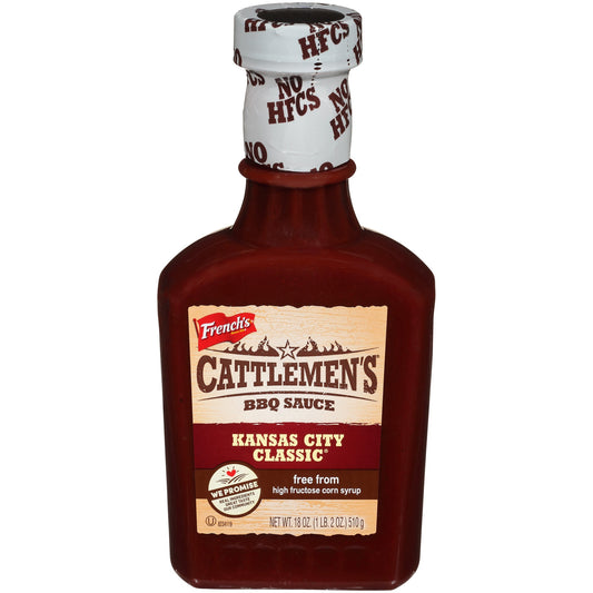Cattlemen's Select Winning Classic Bbq Sauce Bottle; 18 Ounce; 12 Per Case - High Mart Wholesale
