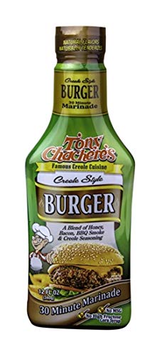 Tony Chachere's Creole Foods Burger Pourable Marinade; 12 Ounces; 6 Per Case - High Mart Wholesale