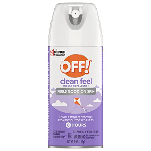 Off Clean Feel Aerosol; 5 Fluid Ounce; 12 Per Case - High Mart Wholesale