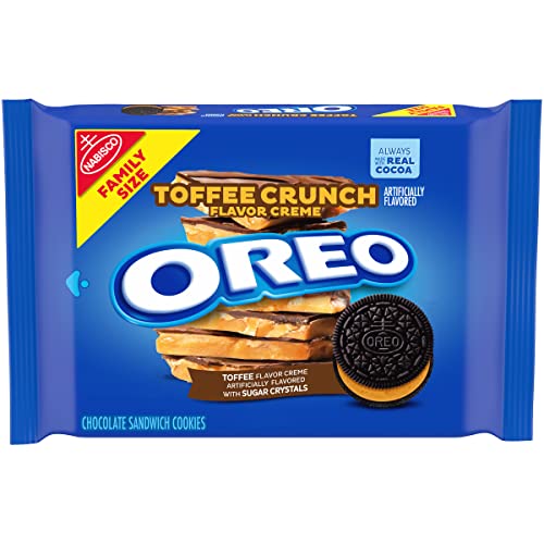 Oreo Double Stuff Toffee Crunch; 17 Ounces; 12 Per Case - High Mart Wholesale