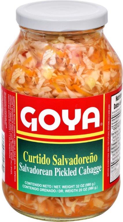 Goya Curtido Salvadoreno; 32 Ounces; 12 Per Case