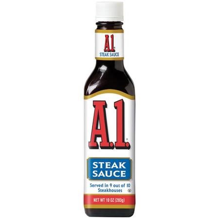 A.1. Original Steak Sauce Bottle; 10 Ounce; 12 Per Case - High Mart Wholesale