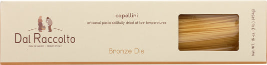 Dal Raccolt Pasta Capellini; 1 Pounds; 12 Per Case