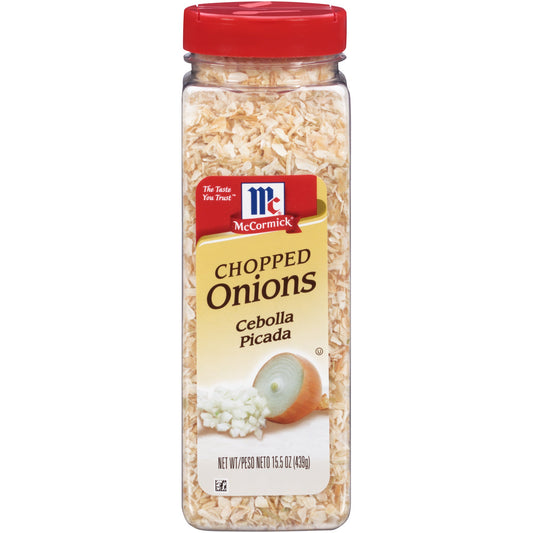 Mccormick Onion Chopped; 15.5 Ounces; 12 Per Case - High Mart Wholesale