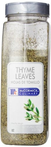 Mccormick Culinary Thyme Leaves; 6 Ounces; 6 Per Case - High Mart Wholesale