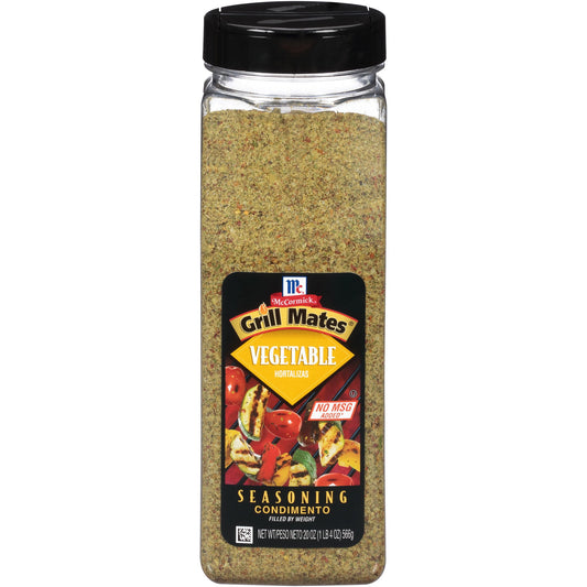 Mccormick Grill Mates Vegetable Seasoning; 20 Ounces; 6 Per Case - High Mart Wholesale