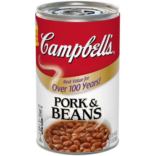 Campbell's Entree Pork & Beans; 19.75 Ounces; 12 Per Case - High Mart Wholesale