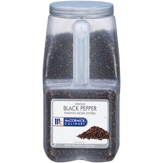 Mccormick Whole Black Pepper; 5.75 Pounds; 3 Per Case - High Mart Wholesale