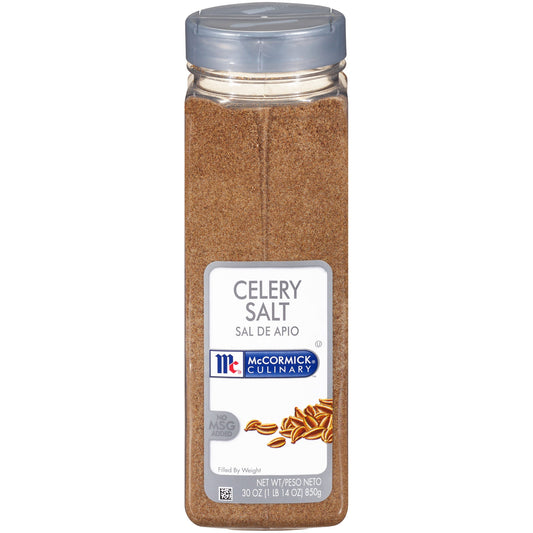 Mccormick Celery Salt; 30 Ounces; 6 Per Case - High Mart Wholesale