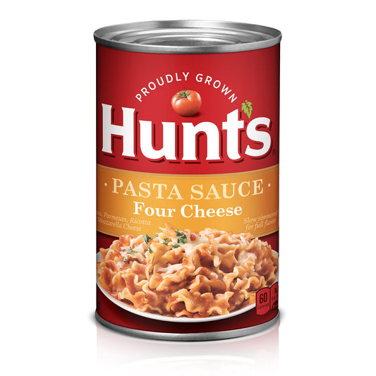 Hunt's Flour Hunts Spaghetti Sauce Four Cheese; 24 Ounces; 12 Per Case