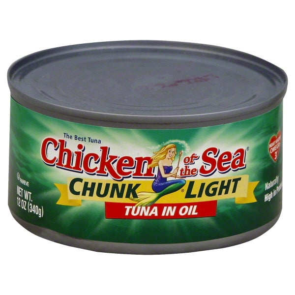 Chicken Of The Sea Tuna Chunk Light Tab Canola; 12 Ounces; 24 Per Case - High Mart Wholesale