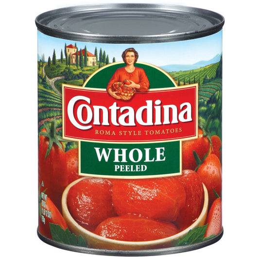 Contadina Whole Peeled Tomatoes; 28 Ounces; 6 Per Case