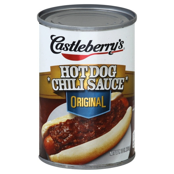 Castleberry's American Original Hot Dog Chili Sauce Classic; 10 Ounces; 24 Per Case