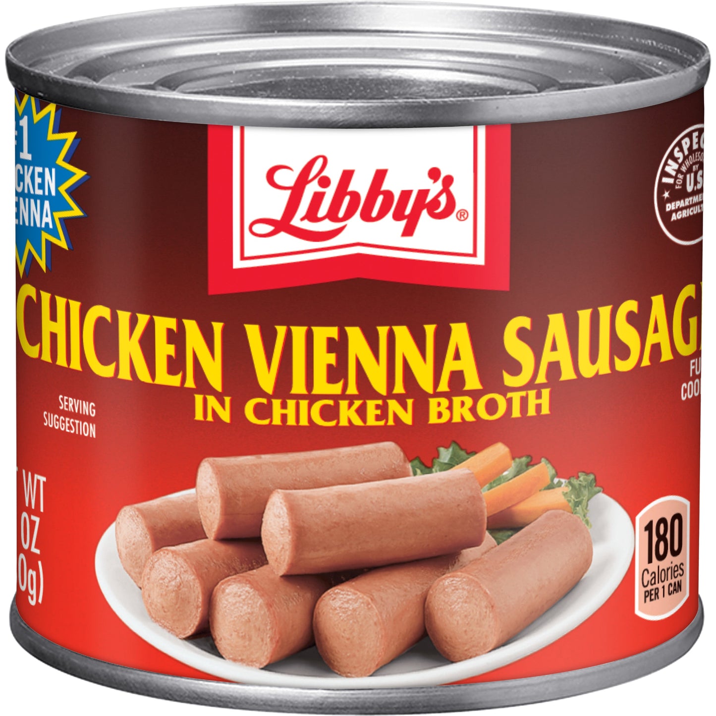 Libby's Chicken Vienna Sausage; 4.6 Ounce; 24 Per Case