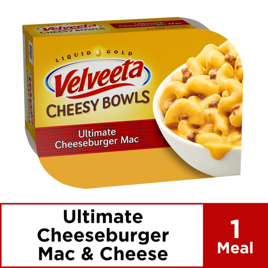 Velveeta Velveeta Cheesy Skillets Dinner Ultimate Cheeseburger; 9 Ounces; 6 Per Case