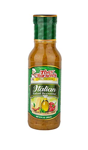 Tony Chachere's Creole Foods Italian Dressing Bottle; 12 Ounces; 6 Per Case - High Mart Wholesale