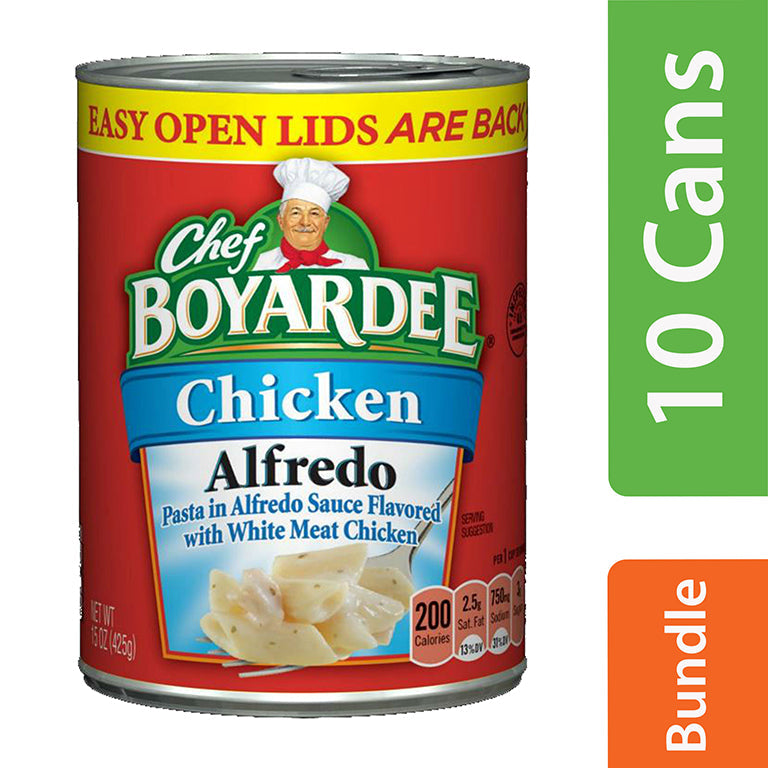 Chef Boyardee Chicken Alfredo Pasta; 15 Ounces; 12 Per Case - High Mart Wholesale