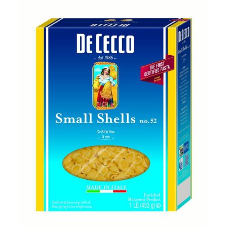 De Cecco No. 52 Small Shells; 1 Pounds; 20 Per Case