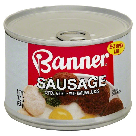 Armour Sausage Banner Easy Open; 10.5 Ounces; 12 Per Case