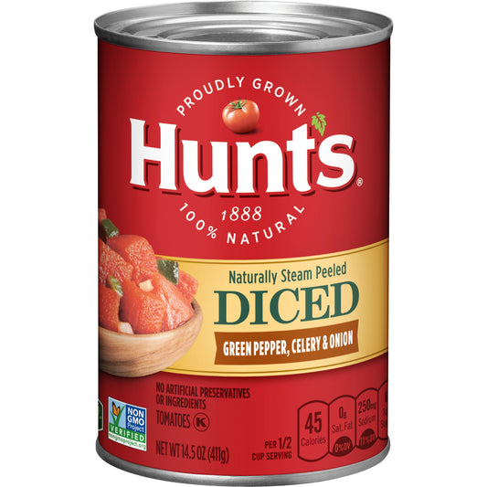 Hunt's Hunts Diced Green Pepper Celery Onion; 14.5 Ounces; 12 Per Case