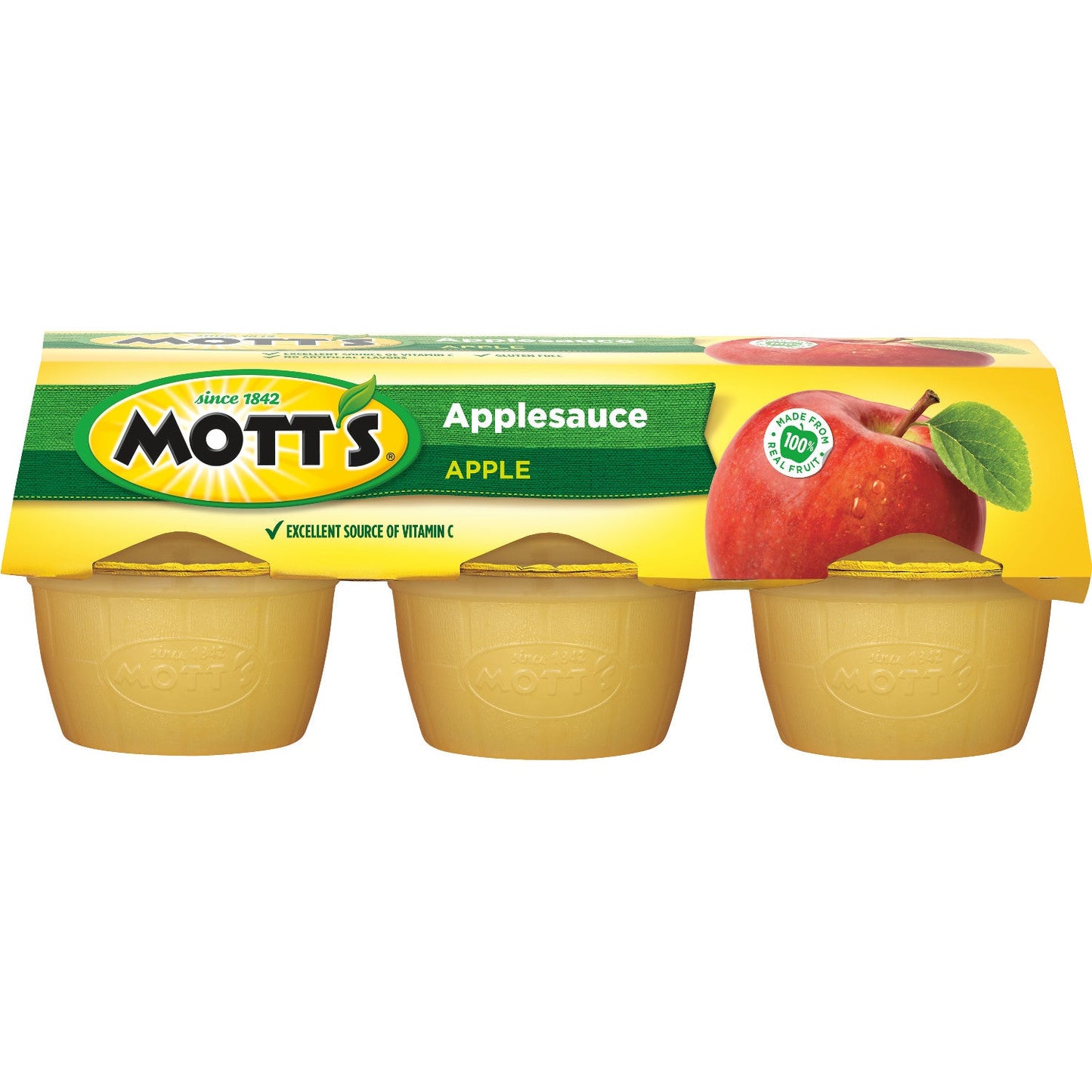 Mott's Apple Sauce Original Cup; 24 Ounce; 12 Per Case