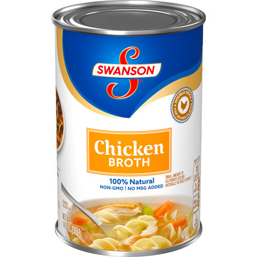 Swanson Soup Chicken Broth; 14.5 Ounces; 24 Per Case - High Mart Wholesale