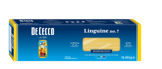 De Cecco No. 7 Linguine; 1 Pounds; 20 Per Case
