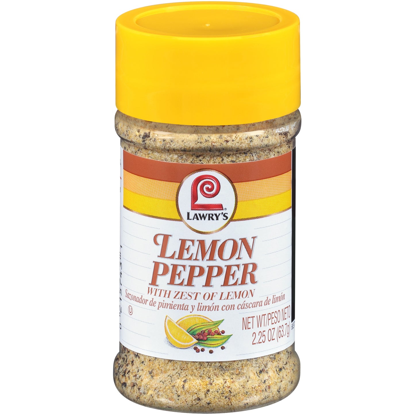 Lawry's Seasoning Lemon Pepper; 2.25 Ounces; 12 Per Case