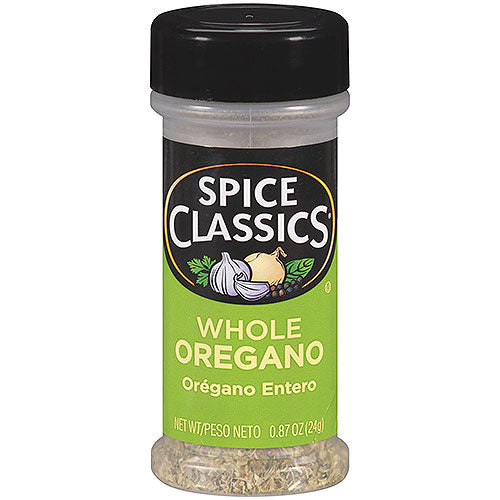 Spice Classics Oregano Whole; 0.87 Ounces; 12 Per Case - High Mart Wholesale