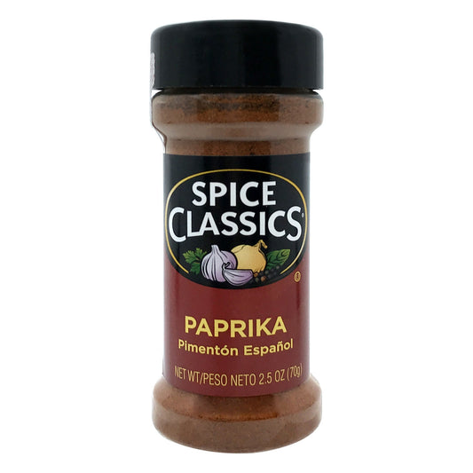 Spice Classics Paprika; 2.5 Ounces; 12 Per Case - High Mart Wholesale