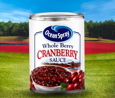 Ocean Spray Whole Berry Cranberry Sauce; 14 Ounces; 24 Per Case