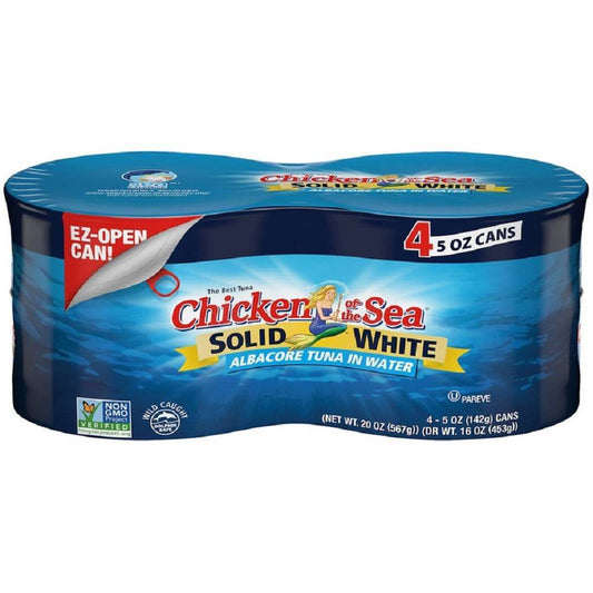 Chicken Of The Sea Solid Albacore Tuna In Water; 20 Ounces; 6 Per Case - High Mart Wholesale