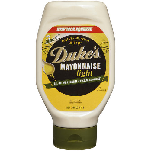 Dukes Olive Oil Mayonnaise Bottle; 18 Ounce; 12 Per Case - High Mart Wholesale