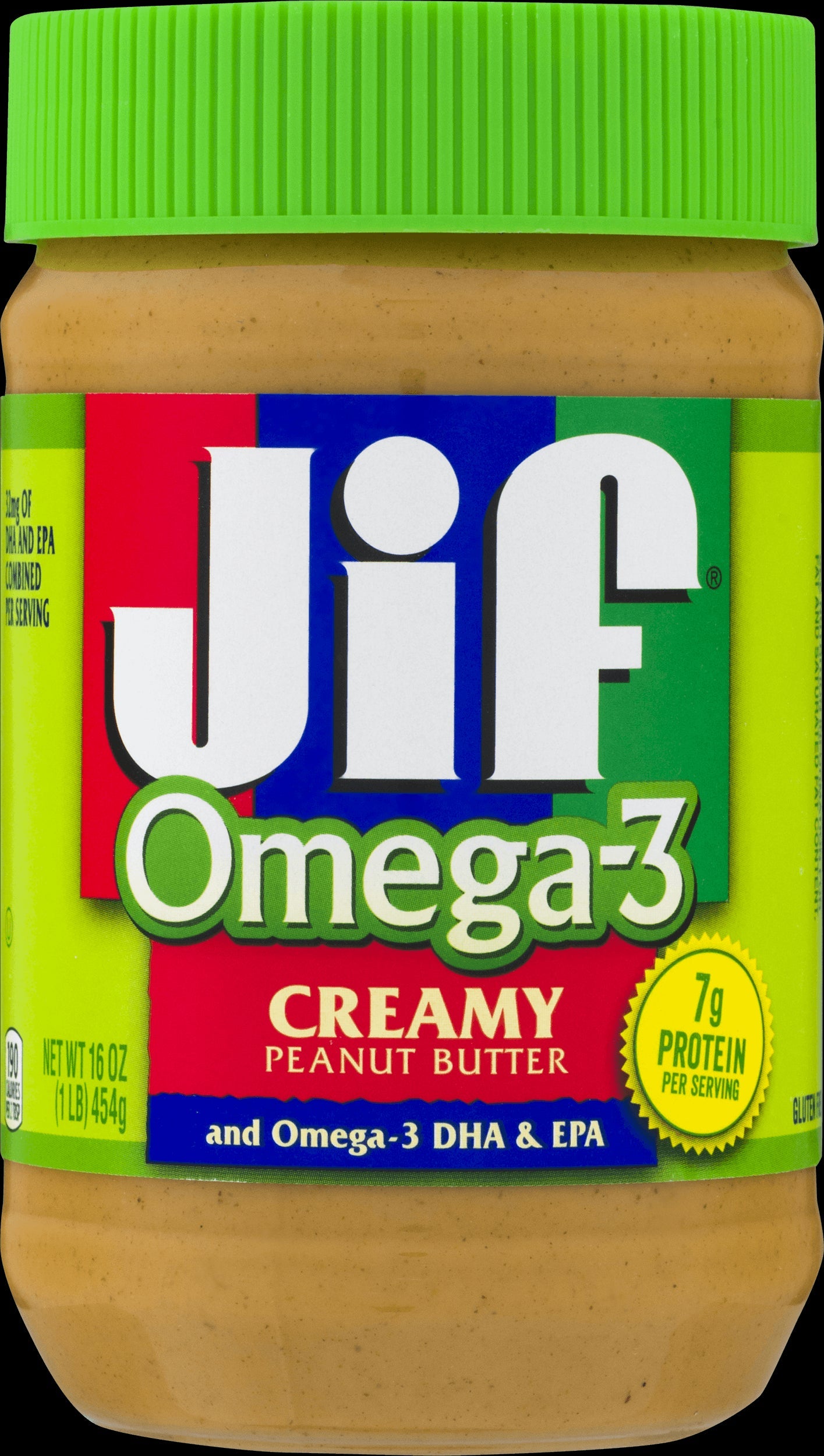 Jif Peanut Butter Creamy Omega 3; 16 Ounces; 12 Per Case - High Mart Wholesale