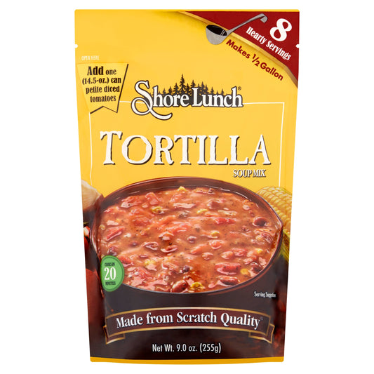 Shore Lunch Tortilla Soup Mix; 9 Ounces; 6 Per Case
