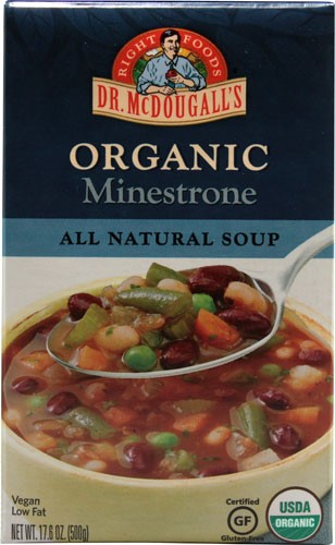 Dr. Mcdougall's Original Minestrone Soup; 17.6 Ounces; 6 Per Case - High Mart Wholesale