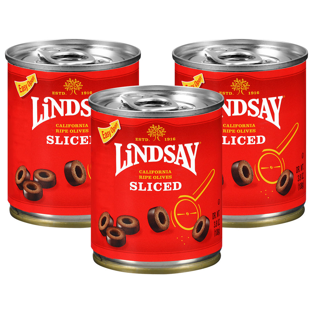 Lindsay Sliced Buffet Olives Canned; 3.8 Ounce; 24 Per Case - High Mart Wholesale