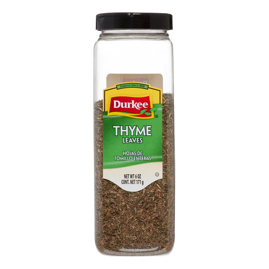 Durkee Thyme Leaves; 6 Ounces; 6 Per Case - High Mart Wholesale