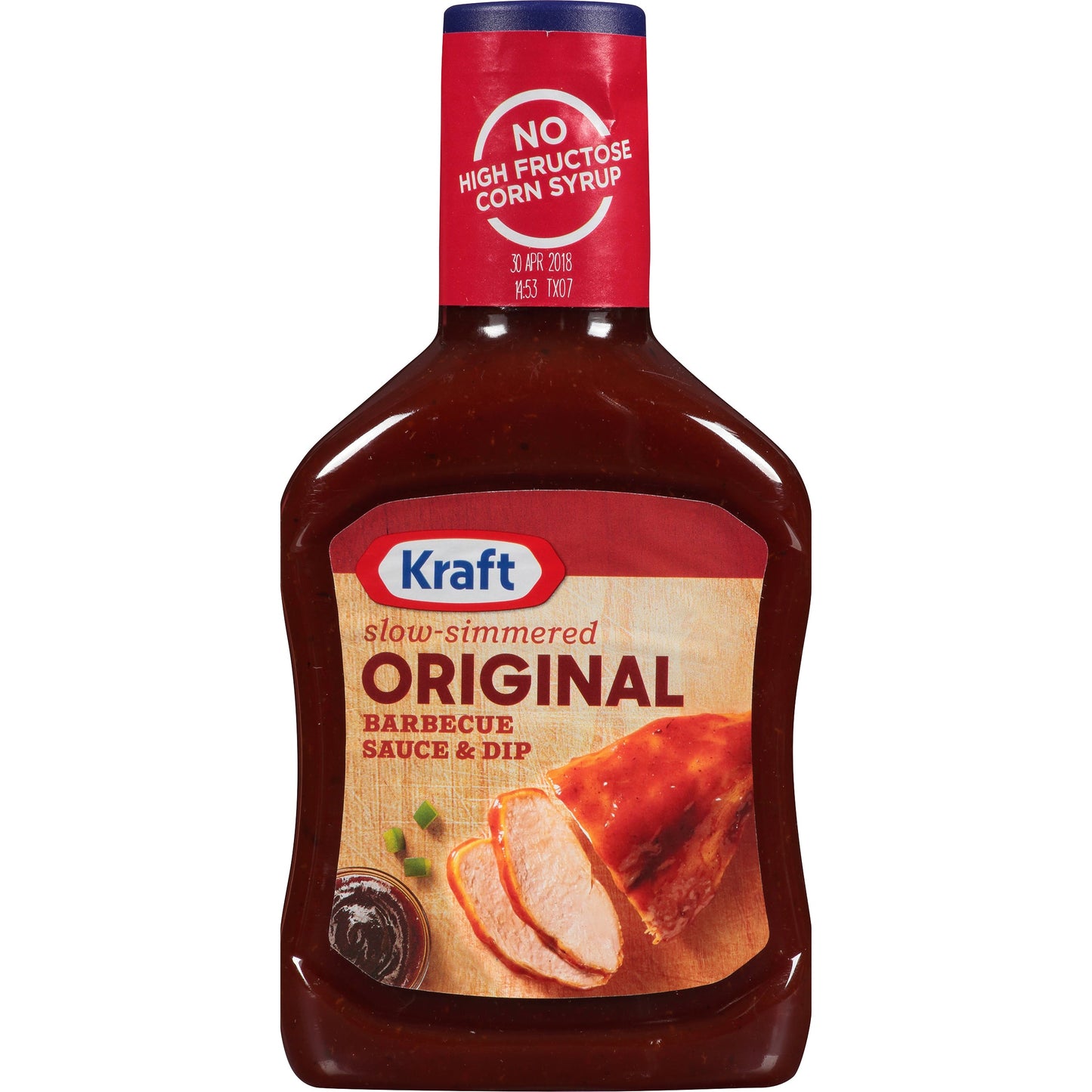 Kraft Original Bbq Sauce Bottle; 1.125 Pound; 12 Per Case