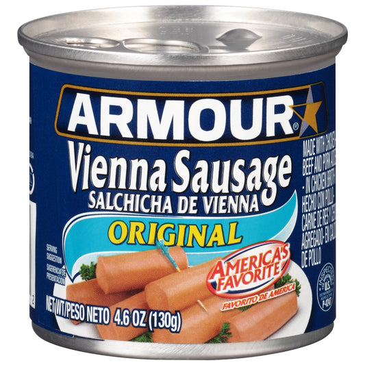 Armour Original Vienna Sausage; 4.6 Ounces; 48 Per Case - High Mart Wholesale