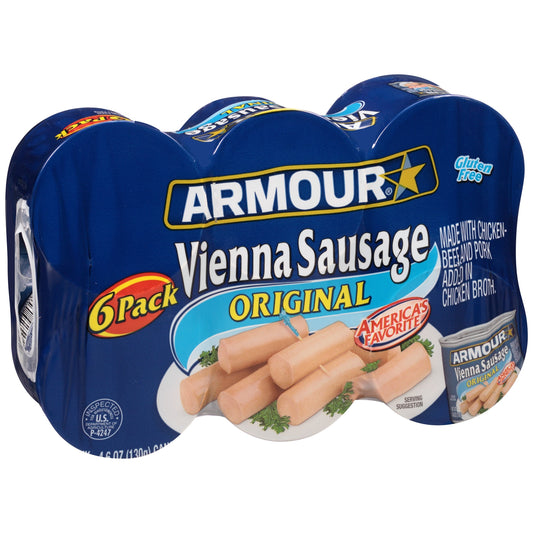 Armour Vienna Sausage; 27.6 Ounces; 8 Per Case - High Mart Wholesale