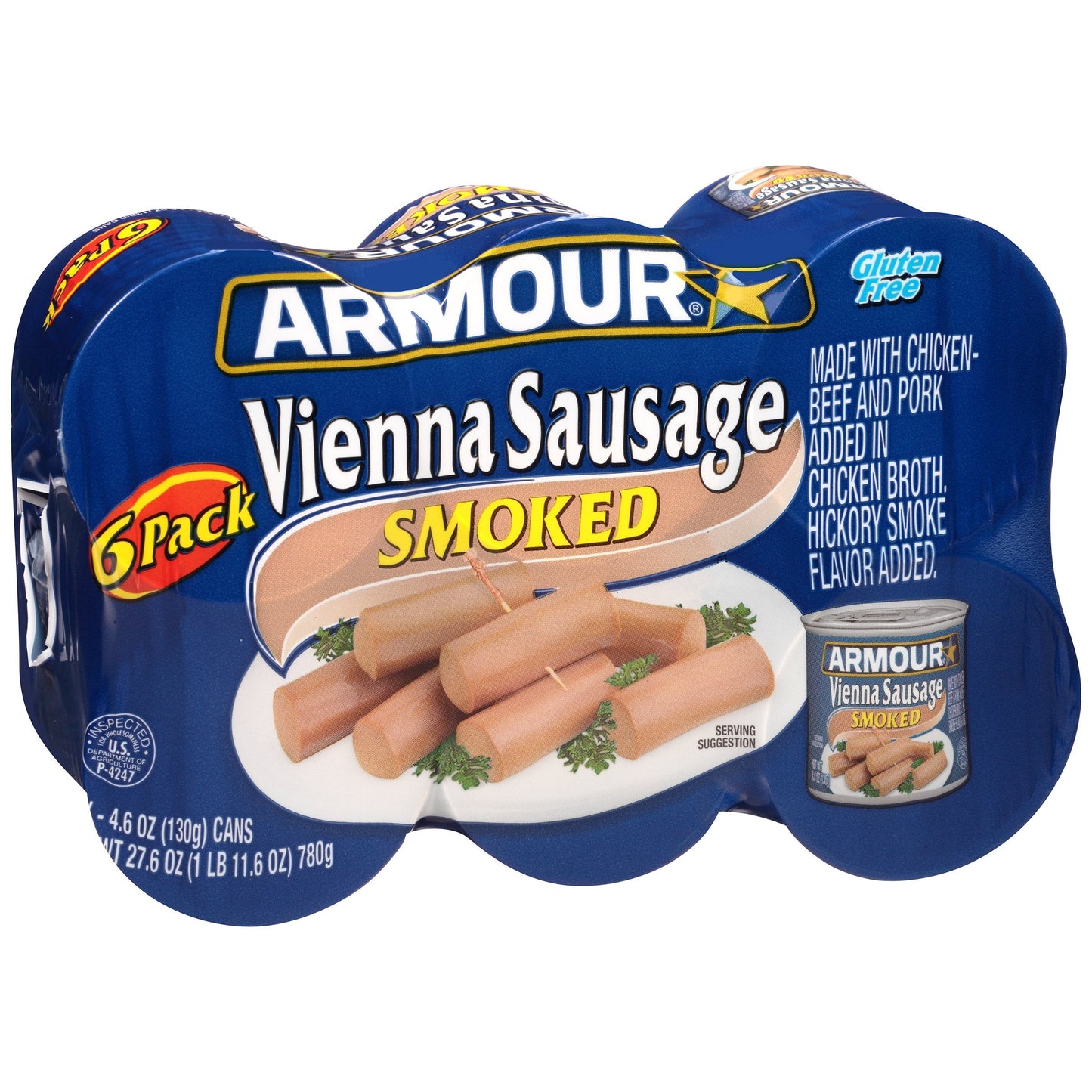 Armour Vienna Sausage Smoked; 27.6 Ounces; 8 Per Case - High Mart Wholesale