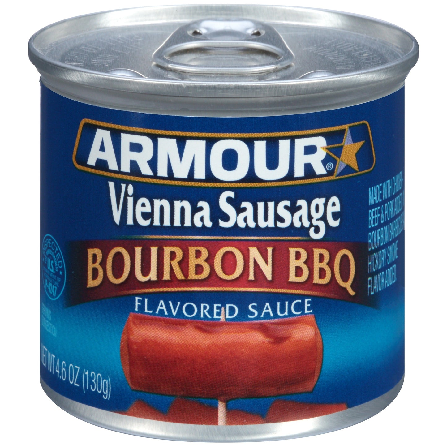 Armour Bourbon Barbecue Vienna Sausage; 4.6 Ounces; 24 Per Case - High Mart Wholesale